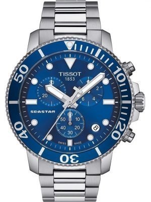 tissot-seastar-1000-chronograph blue dial