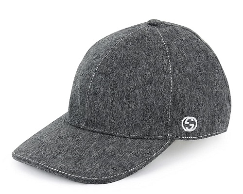 gucci wool-signature-web-stripe-baseball-cap