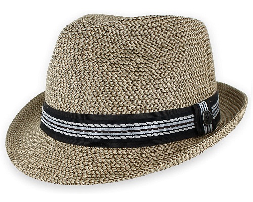 belfry straw trilby hat